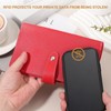 sourcing map Leather Professional Credit Card Holder, 96 Slots Business