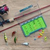 Clear Waterproof Fly Fishing Box Super Slim Silicone Fly Hook