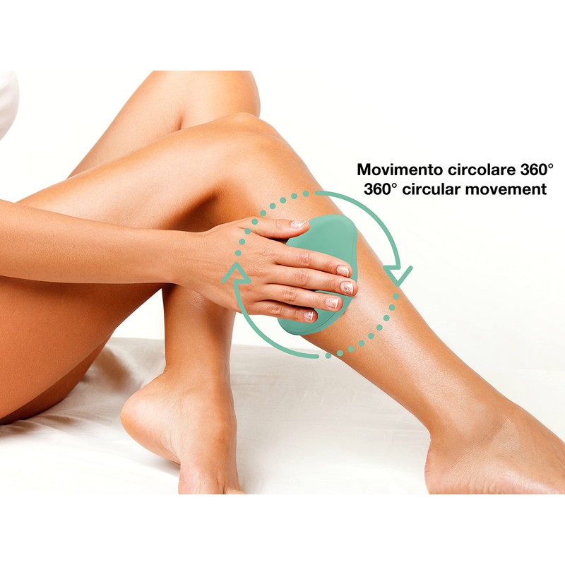 BEPER C301ABE200 Microglass Crystal Exfoliating Stone Suitable for All Skin