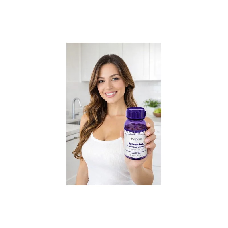 Colágeno Hidrolizado 450g Y Resveratrol 120 Cap Energeios