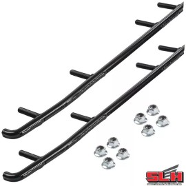 Arctic Cat OEM Arctic Cat 02-21 Saddleless Skis 6" Carbide Wearbar Pair 1/2" Bar 3639-311