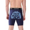 Hatley Men's Novelty Boxer Briefs, Papa Bear, M