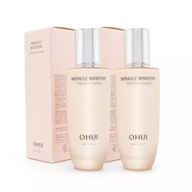 O Hui 오휘 미라클 모이스처 핑크 베리어 에멀전 130ml 2개 Y O HUI Miracle Moisture Pink Barrier Emulsion 130ml 2 Pack Y
