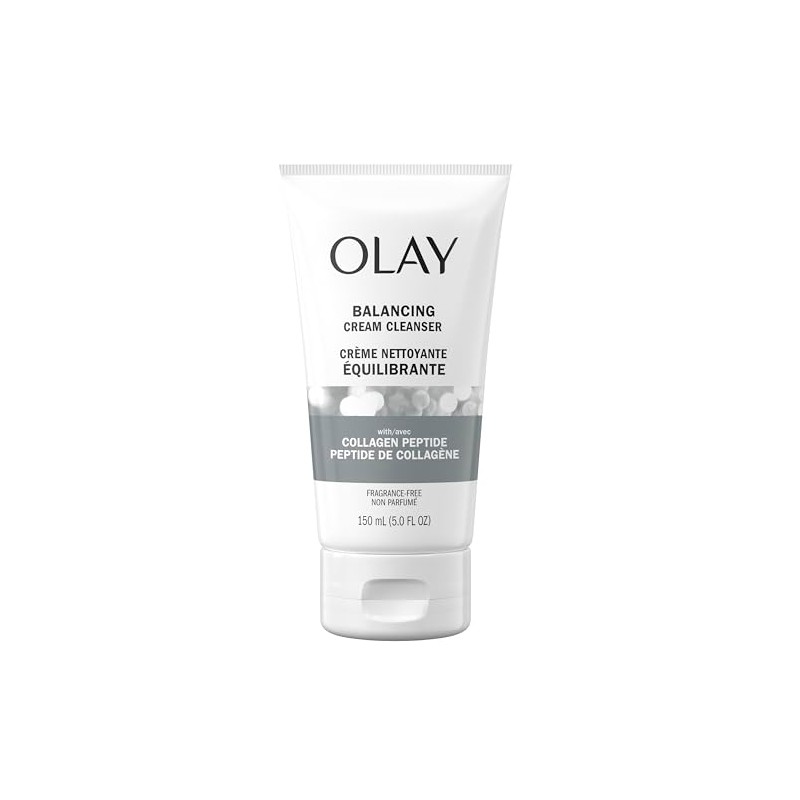 Olay Regenerist Collagen Peptide 24, Limpiador Facial, Libre de Fragancia,