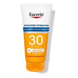 Protector Solar Eucerin Fps 30 150ml Hidratación Avanzada