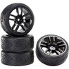 Reely 1:10 Street Model Complete Wheels Devil GT Black Pack