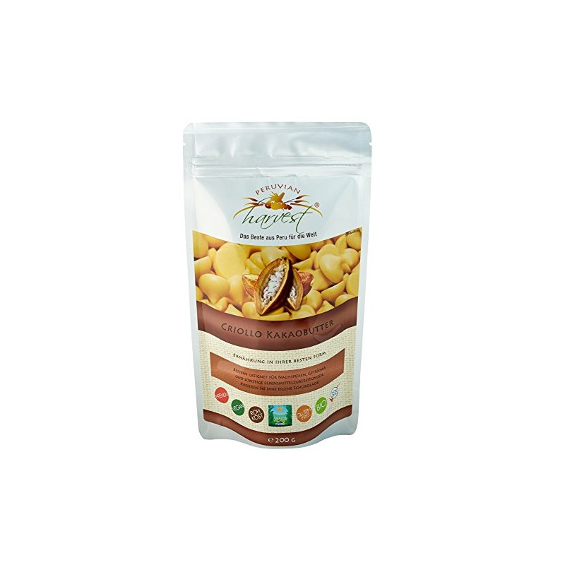 UHTCO Peruvian Harvest Criollo Premium-Kakao-Butter 200g | Das Beste aus