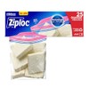 Ziploc Bolsas Herméticas para Guardar, 25 Bolsas
