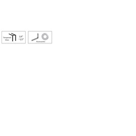 Mont Hard Crescent Type 8" Back to Back Handle Pull in Polished Chrome Finish for Frameless Heavy Glass Shower Doors