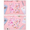 Loong Fluffy Butt Stickers Cute Puffy Character 3D Marshmallow Fluffy