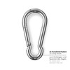 Lumaland awning incl. Attachment ropes, 100% HDPE with stabiliser for