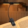 Vekkia 14 LED Rechargeable Amber Book Light for Reading at