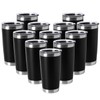HASLE OUTFITTERS 20oz Tumblers Stainless Steel Mugs with Lid Double