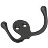 Deltana WDH15U19 Solid Brass Coat and Hat Double Hook