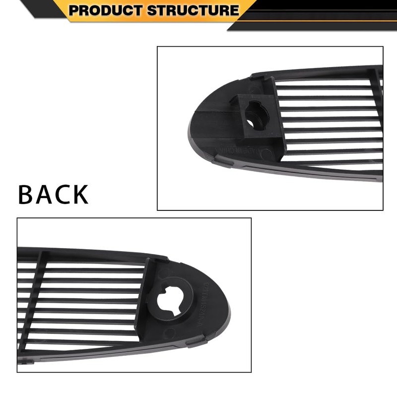 CNNELL Dash Defrost Grill Grille Vent Auto Climate Control Compatible