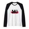 CKI SKI Polish Surname Ending Raglan Baseball Tee
