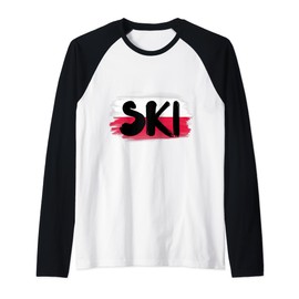 CKI SKI Polish Surname Ending Raglan Baseball Tee