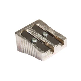 Baumgartens Dual-Hole Metal Pencil Sharpener