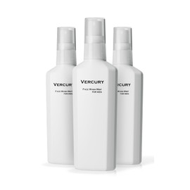 Barcary Mist Face Wash Men's 3.4 fl oz (100 ml) Set of 3 for Approx. 3 Months (Facial Cleansing, Blackheads, Pore Care, Rough Skin, Shiny, Sticky Nose)