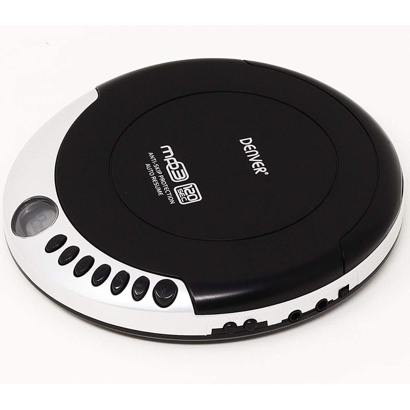 Denver DMP-389 Portable MP3/CD Player Black