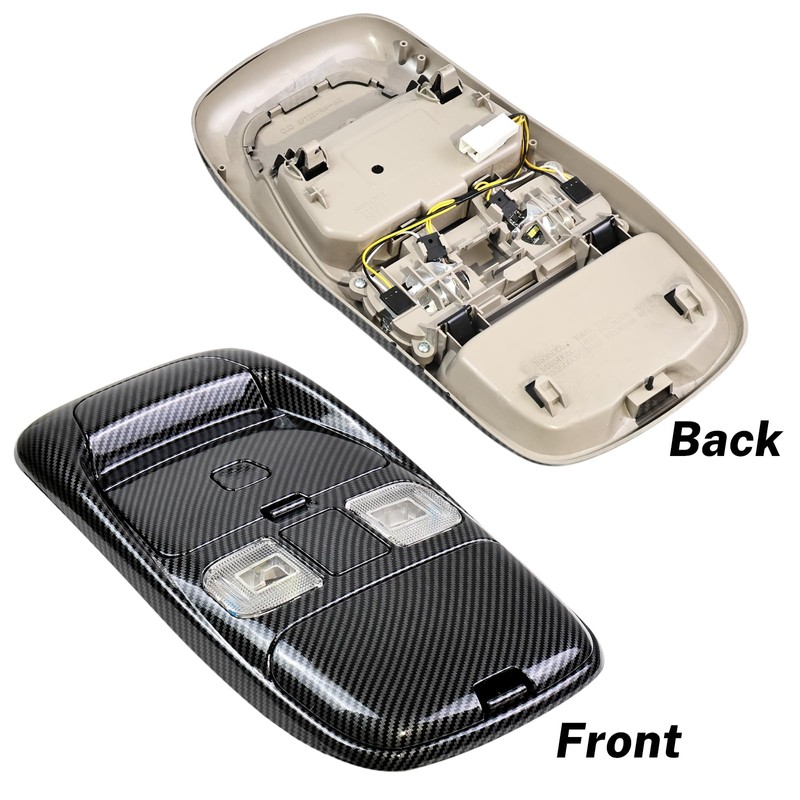 Rawsomes Overhead Console Dome Light Assembly Compatible with Dodge Ram