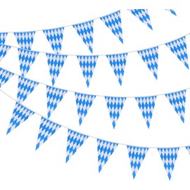 Oktoberfest Flag Banner, Oktoberfest Flags Bunting, German Beer Flag Party Decorations Accessoriesfor Bars, Parties, Backyards, Birthday,Sports Clubs