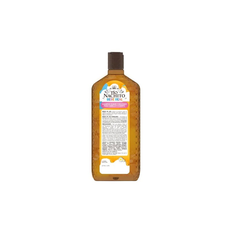 Tío Nachito Shampoo bebés para Cabello y Cuerpo 400ml