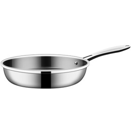 Nuwave Designs- 12" Fry Pan, Skillet, Even-Heating Technology, 3 Layer 18/10 Stainless Steel, Tri-Ply & Heavy-Duty Construction, PTFE PFOA PFOS Free,10 -Yeär Wärranty