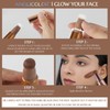 Anglicolor Highlight Beauty Wand,Liquid Highlighter Wand For Luminous, Lightweight, Smooth,