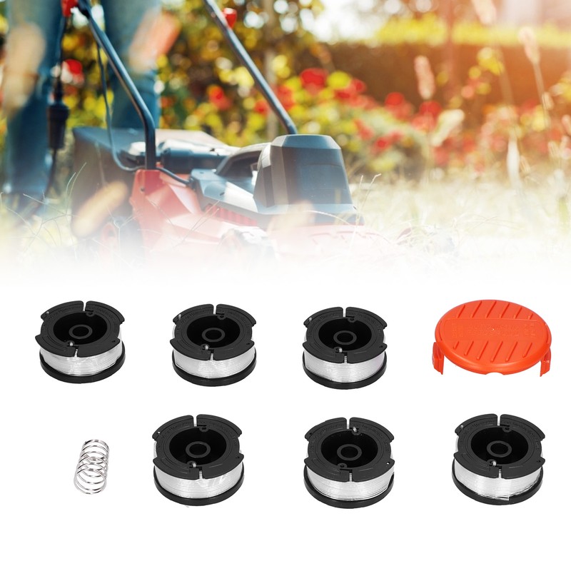 Trimmer Spool Line HeavyDuty Line String Replacement Cutter Accessories 30ft/0.065in