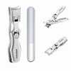 LuxGrip German Nail Clipper for Thick, Ingrown Nails. Wide Open