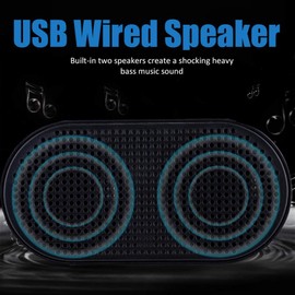 Asixx Mini Mini Speaker Mini Speaker USB for Laptop