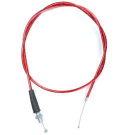 HOLATO 50'' Throttle Cable for Predator 212cc 6.5hp Coleman CT100U CT200U BT200X Baja Warrior Doodlebug Db30 Mb165 Mb200 MOTOVOX MBX10 MBX11 MBX12 RT200 Mini Bike GX160 GX200 Pit Dirt Bike Parts Red