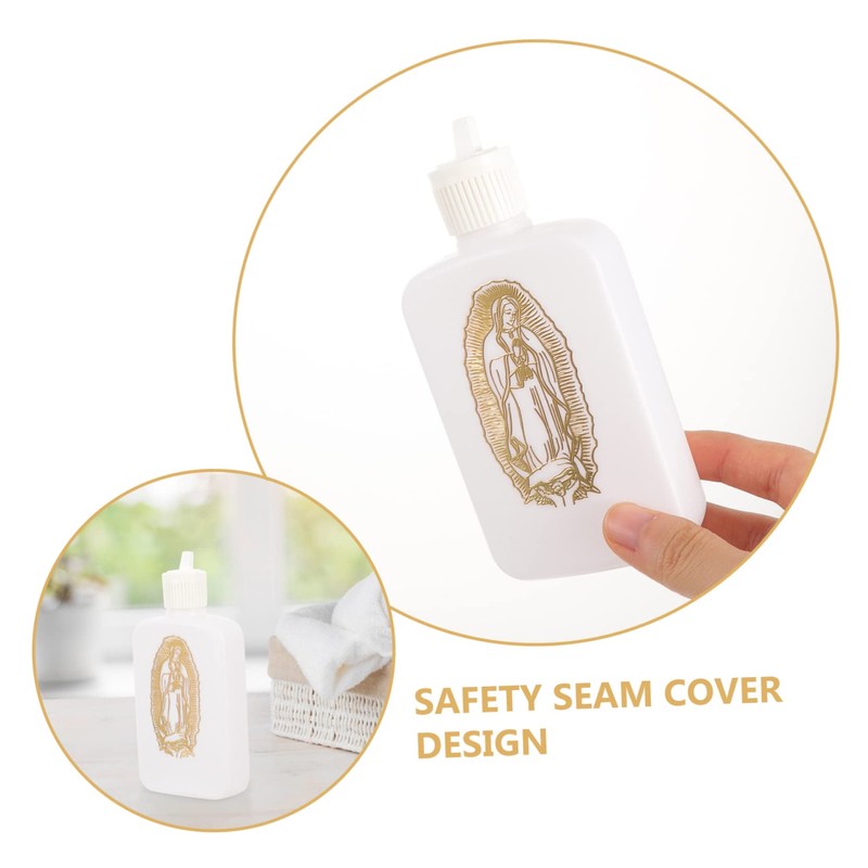 Levemolo Easter Water Bottle Holy Water Flask Catholic Religious Small