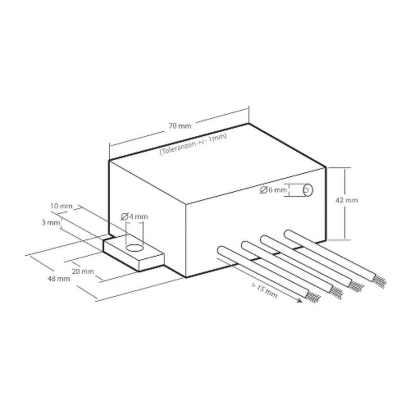 Kemo Mini-high-voltage generator Module 9 - 12 V/DC