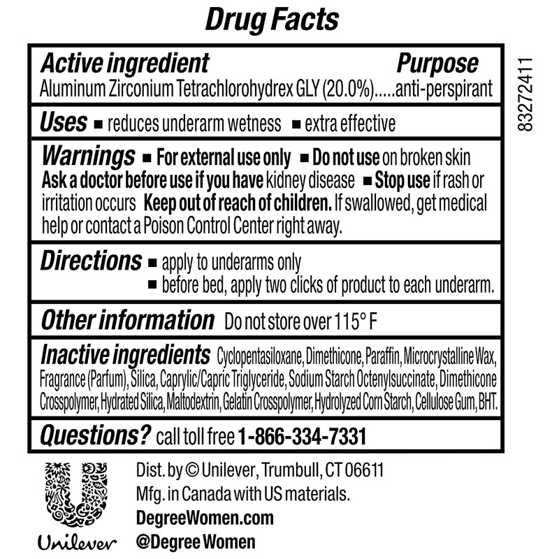 Degree Clinical Antiperspirant Deodorant Summer Strength 1.7 oz