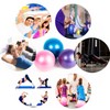 JUFANGFIN 9-Inch Pilates Exercise Ball for Yoga, Barre, Fitness &
