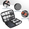 Cozary Cable Bag Electronic Cable Organiser, Universal Cable Organiser Bag