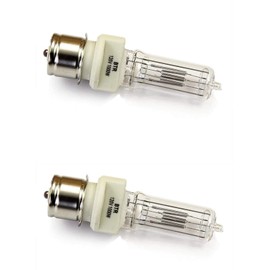 BORYLI BTR 1000W T-7 120V CL P28s 1000Watt 120Volt Medium Pre-Focus Based Stage and Studio T7 Bulb, Clear(2pcs)