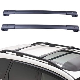 Scitoo Roof Rack Cross Bars Baggage Carrier for Subaru Forester 2014-2022,for Subaru Impreza 2014-2019 Black 2 Pcs Roof Top Rack Luggage Carrier