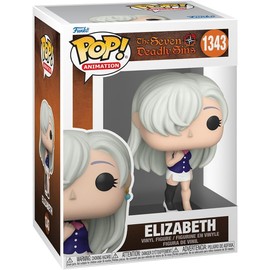 POP Anime: Seven Deadly Sins - Elizabeth Funko Vinyl Figure (Bundled with Compatible Box Protector Case), Multicolor, 3.75