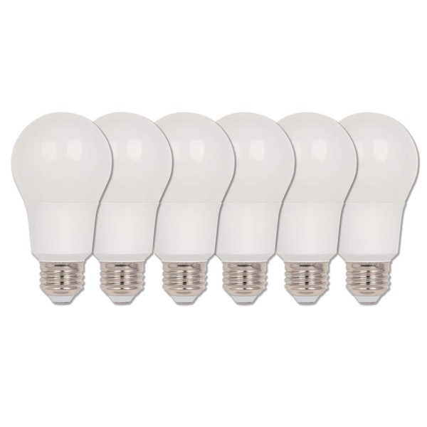 Westinghouse 5319020 Light Bulb, Six Pack, White