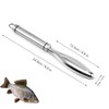 sinzau Fish Scaler, 304 Stainless Steel Professional Fish Scraper, Kitchen