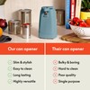 Bella Electric Can Opener and Knife Sharpener, Surf
