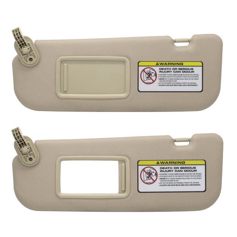 NHILES Left Driver & Right Passenger Side Sun Visor Replacement