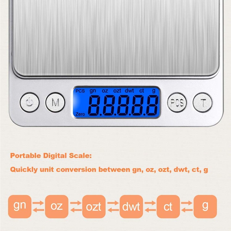 VersionTECH. Kitchen Scale, Electric Digital Food Scale for Baking Cooking