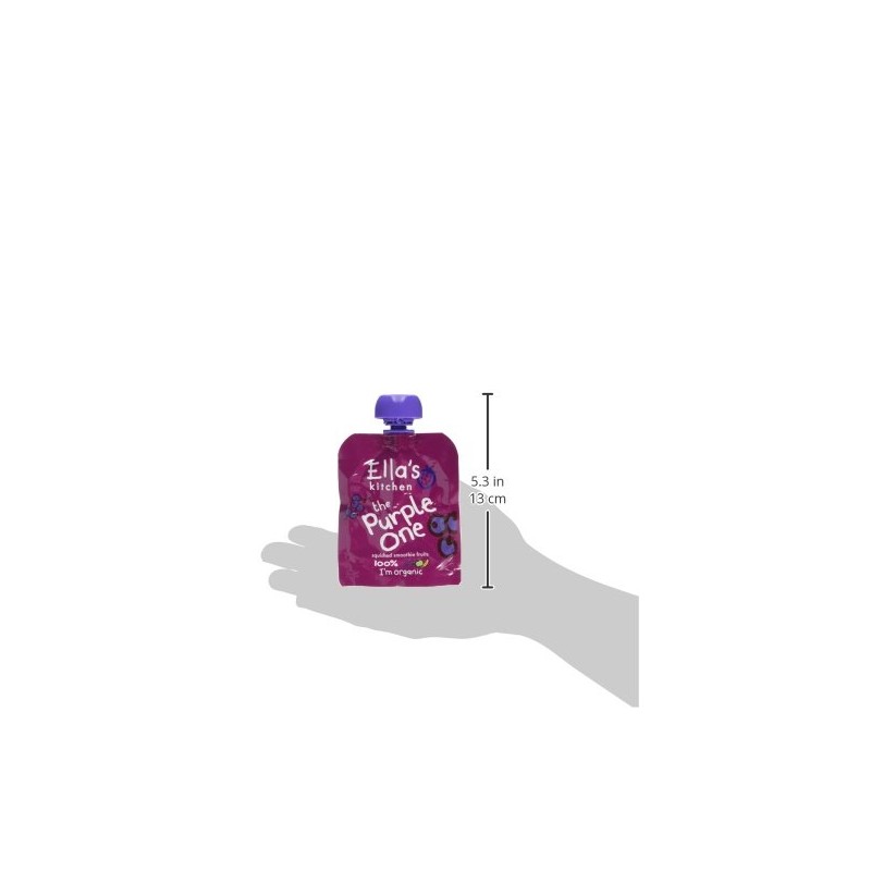 Ella's Kitchen The Purple One Fruit Smoothie, 5 x 90g