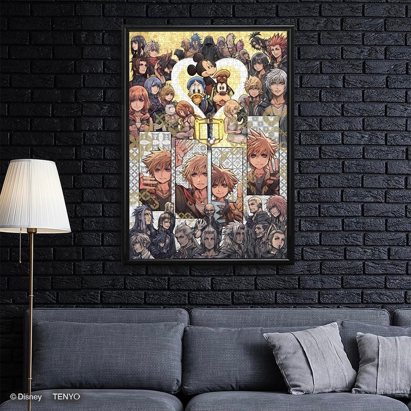 Kingdom Hearts - Kingdom Hearts 20th Anniversary Art D-1000-893 Jigsaw