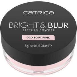 Catrice Bright & Blur Setting Powder, smoothing, pore refining, fixing, luminous, translucent (8g)