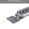 EKVILI Manual Wire Straightener, Straightening Tool for Iron Copper Wire,